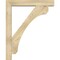 Ekena Millwork Legacy Block Rough Sawn Bracket w/ Offset Brace, Douglas Fir, 6"W x 34"D x 42"H BKT0604X34X42LEC05RDF - alternate 2